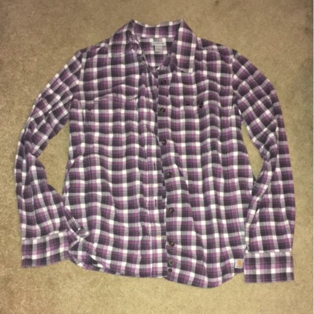 Carhartt Purple Flannel